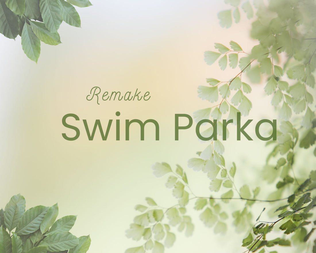 Swim Parka Remake for Swimmers Who Bundle Up Before Racing